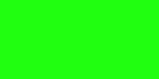 三圈缩放-绿色屏幕-高清简单的圆形动画背景在高分辨率。抽象的圆形的背景。