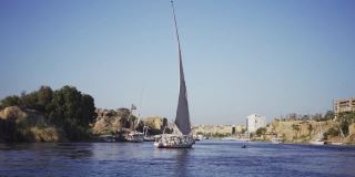 小帆船，尼罗河，埃及