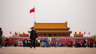 中国北京的天安门视频素材模板下载