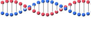 dna结构的数字动画旋转在白色背景下哭泣的表情符号