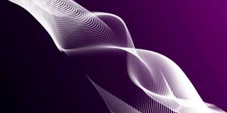 4K抽象技术背景-紫色和白色