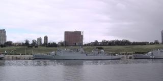 阿根廷海军，马德普拉塔海军基地，布宜诺斯艾利斯省，阿根廷。全高清。