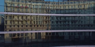敖德萨乌克兰建筑反思和无轨电车