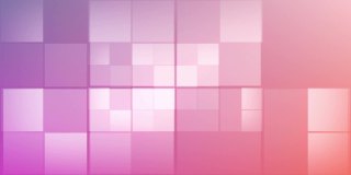 在粉红色和紫色背景上移动粉红色和蓝色云彩的新集合文本的动画