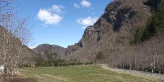 挪威哈丹吉尔的山峰