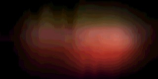 动态彩色图形图案的动画建筑在黑色背景上的红云