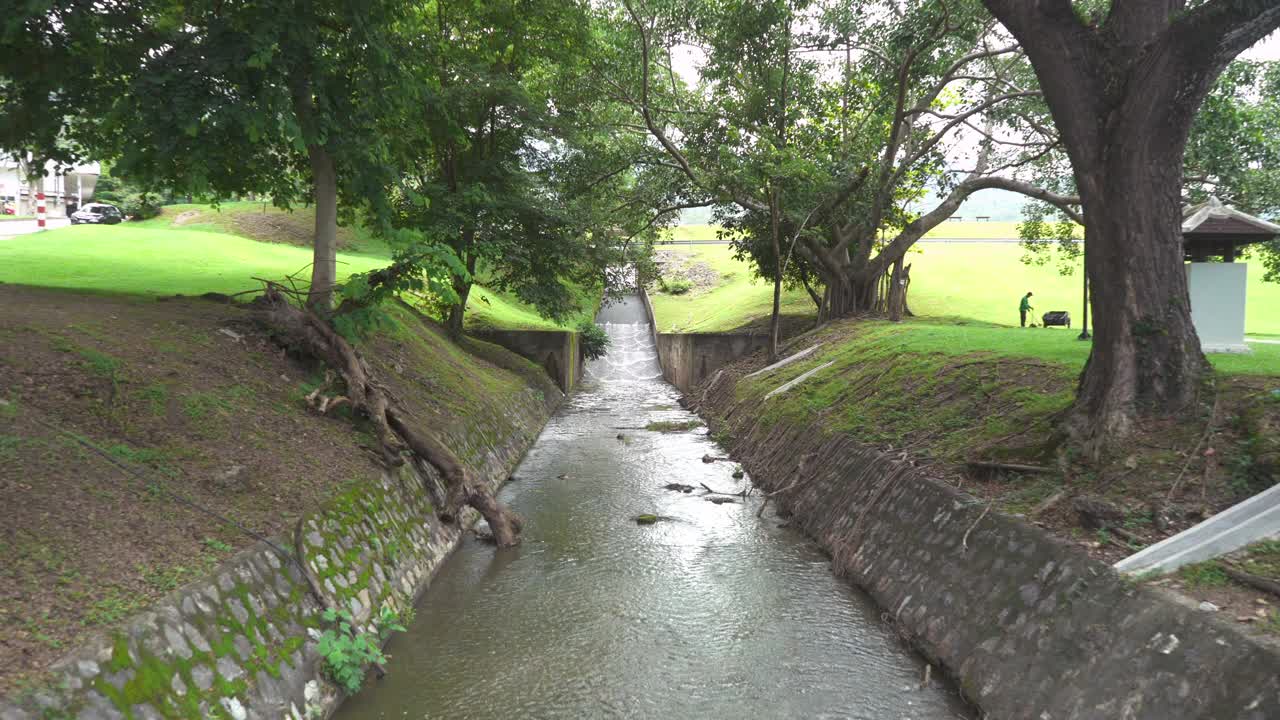 水库和运河灌溉农业