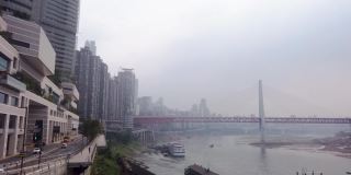 重庆长江低水位。