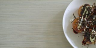 章鱼烧丸子或章鱼丸——日本料理风格