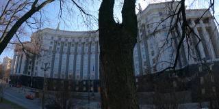 基辅的乌克兰政府大楼