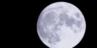 蓝月亮升起，4k, 11秒