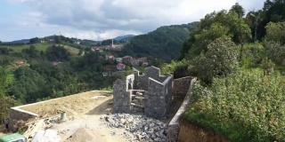 Trabzon City Village House Construction鸟瞰图