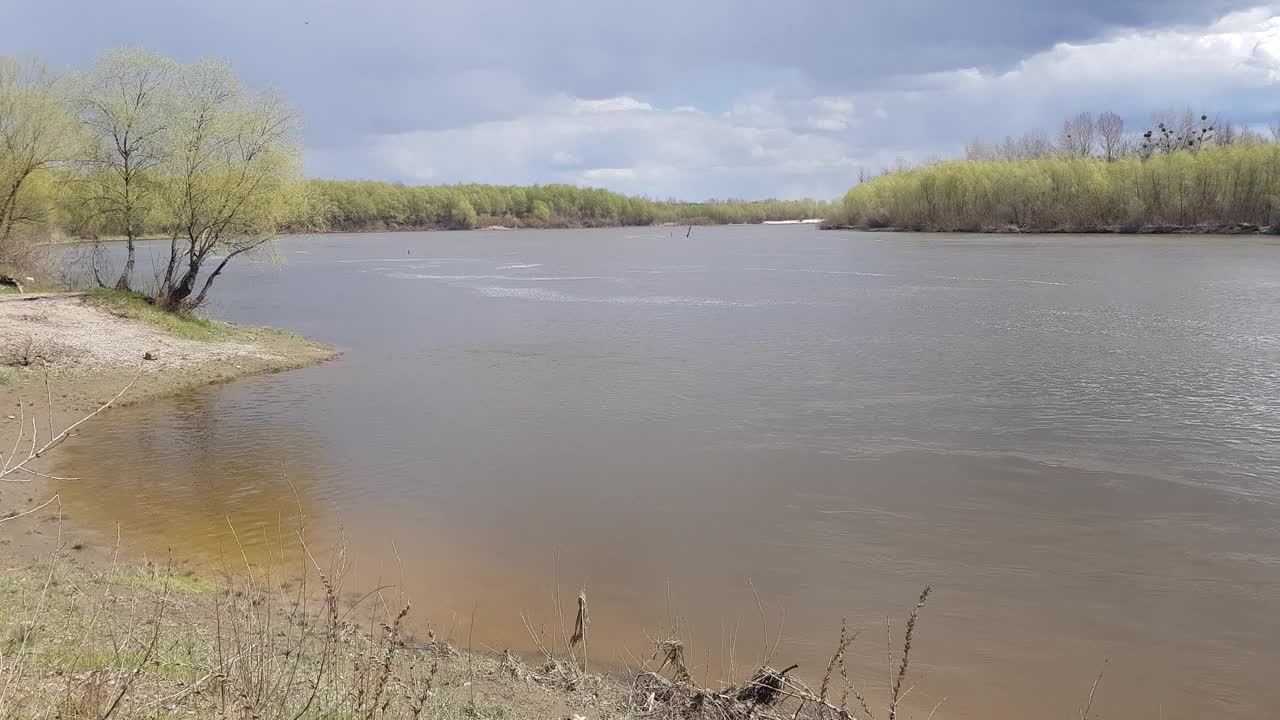 德斯纳河在乌克兰基辅地区。