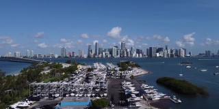2021年无人机上的迈阿密景观