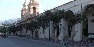 圣母玫瑰大教堂，Cafayate, Salta省，阿根廷。