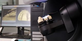 CAD CAM设备现代口腔外实验室牙科扫描仪