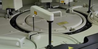 用于生物实验室血液检测和DNA分析的医疗机器人设备。