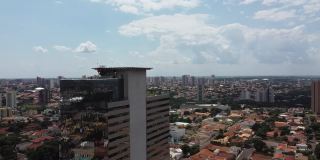 Ara?atuba城市鸟瞰图，S?o圣保罗，巴西。
