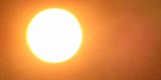 炎热的太阳导致全球变暖和气候变化