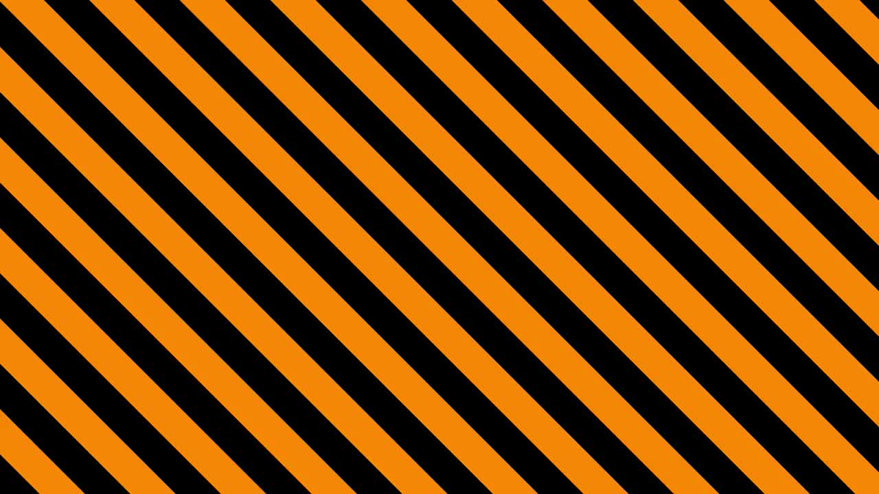 黑橙条纹动画。Black-orange背景。老虎的背景