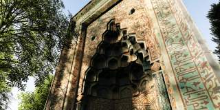 古老的奥斯曼清真寺门
