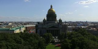 俄罗斯圣彼得堡:圣以撒大教堂——最大的东正教教堂。