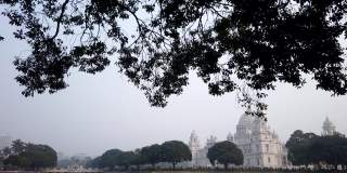 维多利亚纪念馆，加尔各答，加尔各答，西孟加拉邦，印度。印度建筑的历史纪念碑。