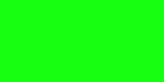 黄色动画下三分之一-绿色屏幕- 60帧/秒-高清