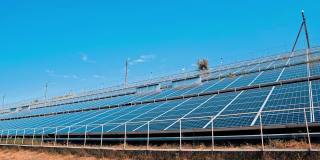 能源景观电力创新领域。绿色生态阳光电站。