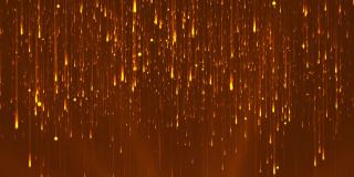 粒子雨橙色抽象背景