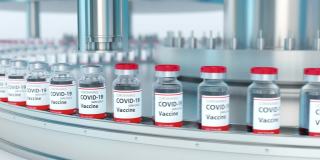 制药厂Covid-19疫苗批量生产及输送线