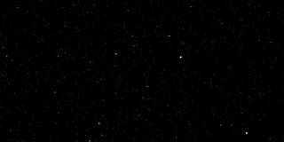在黑暗的宇宙中穿越数百万颗星星的太空背景4K动画背景