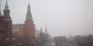 冬天的莫斯科,俄罗斯