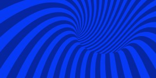 几何错觉隧道抽象背景3蓝色