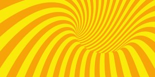 几何幻象隧道抽象背景3橙色