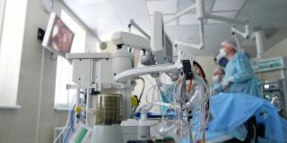 现代化医院外科病房专业。紧急手术技术。