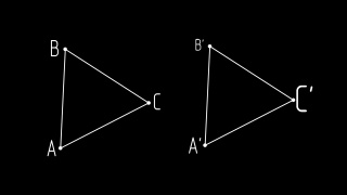 三角形数学几何图标孤立在白色背景上视频素材模板下载