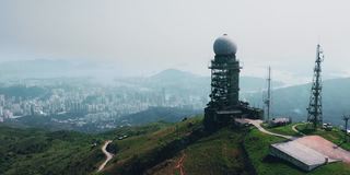 大帽山及天气雷达站