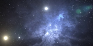 黑洞，超新星，恒星，星云和空间奇观的3D插图。