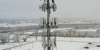科罗拉多州西部的5G基站通信