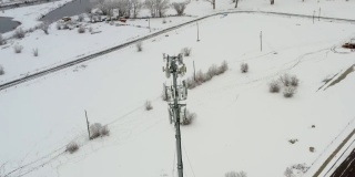 农村社区通信中产生强信号的5G基站