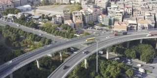 城市立交桥交通流