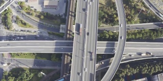 城市立交桥交通流