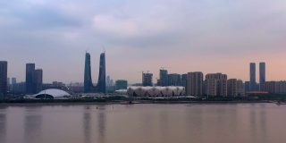 杭州的现代建筑，