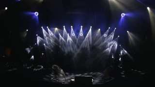 演唱会舞台灯光效果，演唱会演出高光效果视频素材模板下载