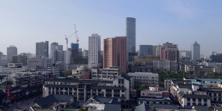徐州市摩天大楼航拍图