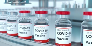 疫苗大规模生产的3d动画在制药制造循环