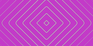 摘要瓷砖形状波动帧在紫色背景库存视频在循环-抽象曲线条纹波线，卡通水面几何形状，线运动背景循环库存视频