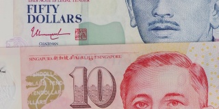 新加坡美元钞票