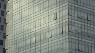 德克萨斯州达拉斯的摩天写字楼立面视差运动城市肌理视频素材模板下载